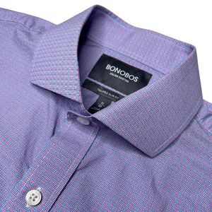 Bonobos Italian Shirting Dress Shirt Tailored Slim Fit